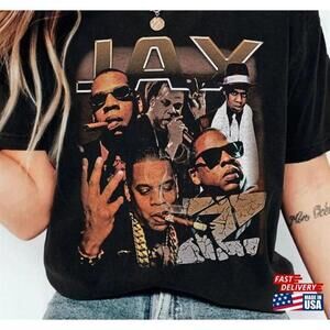 Jay Z Retro Washed Shirt Aesthetic Unisex